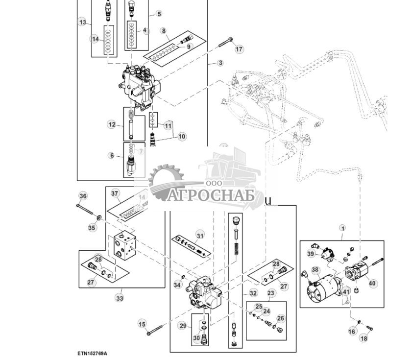 Клапан управления рулевой системы, ACS™ (для стран СНГ, Европы, Северной Африки, Ближнего Востока) ( - 804100) - ST906696 542.jpg